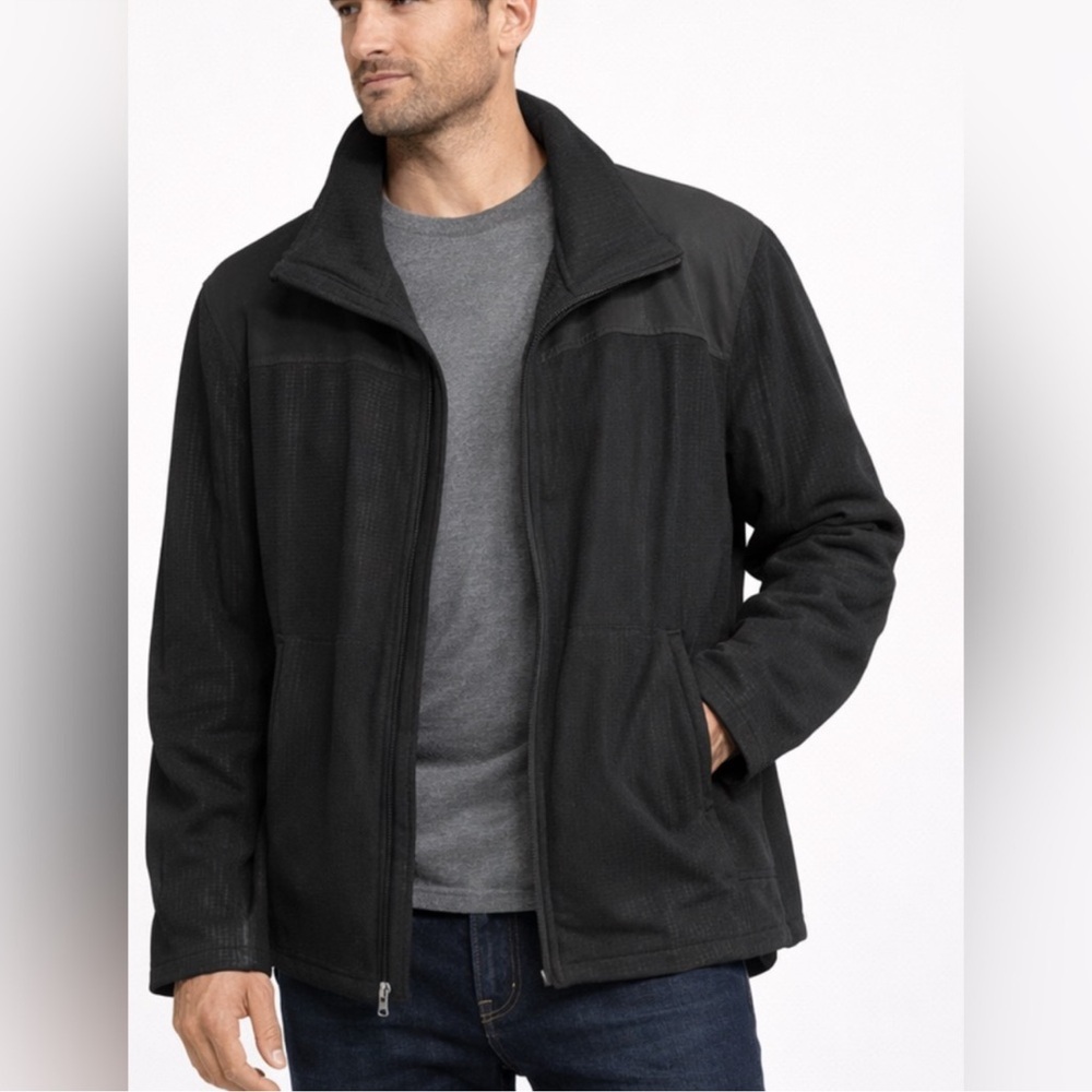Men's Classic Black Lightweight Jacket